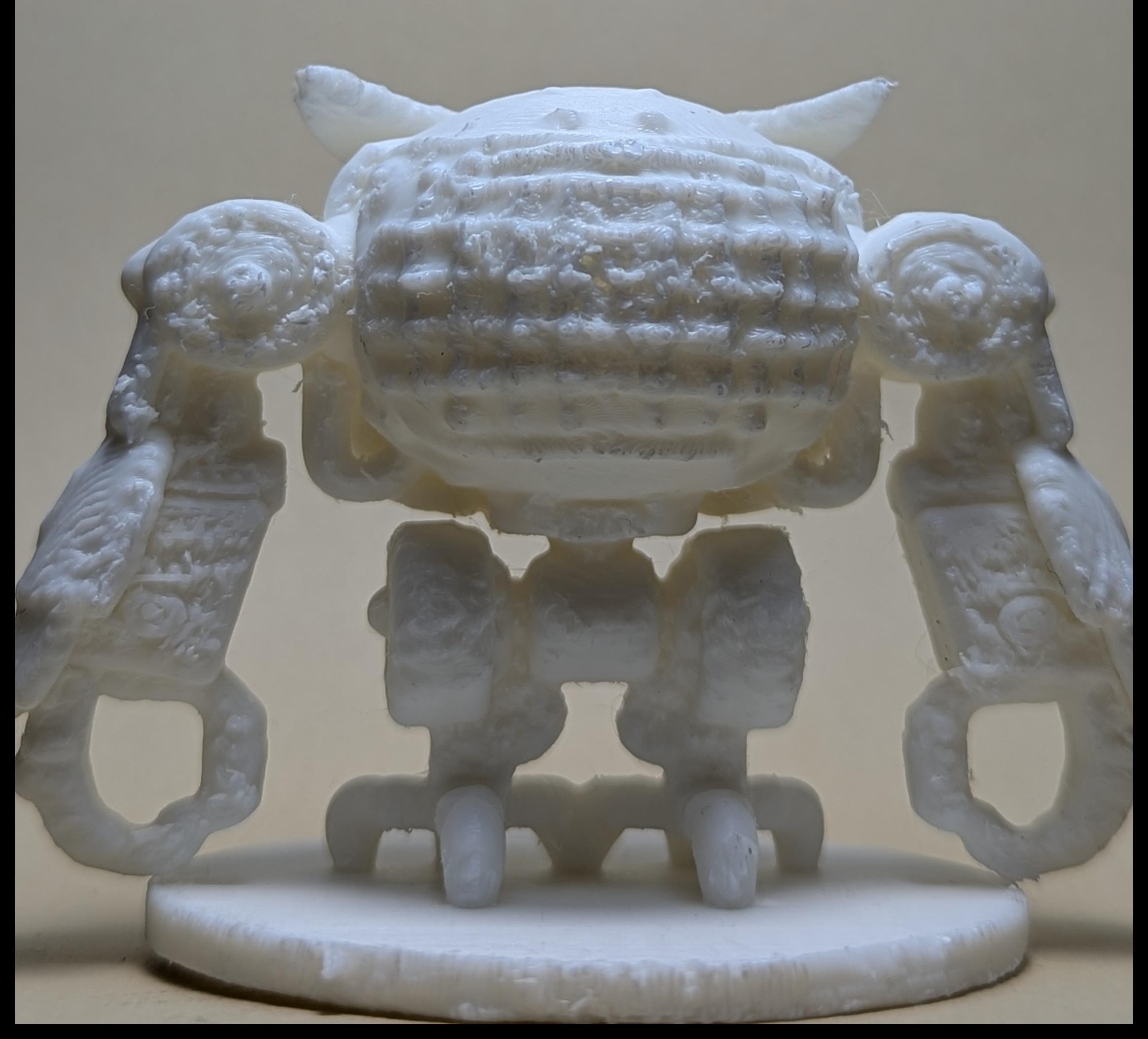 Miniatura 2 do modelo 3D Clockwork Owlbear (DND/TTRPG)