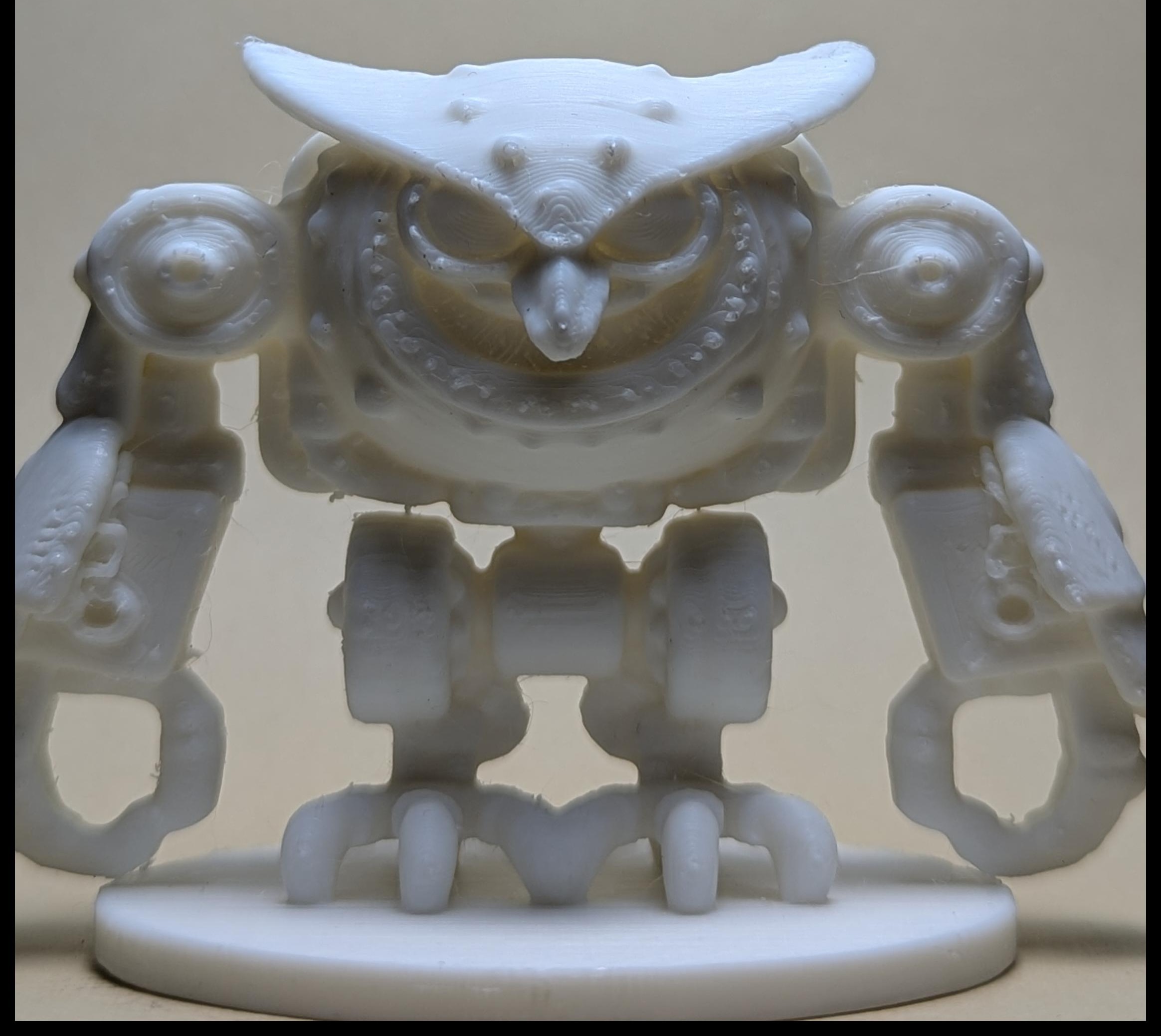 Clockwork Owlbear (DND/TTRPG)