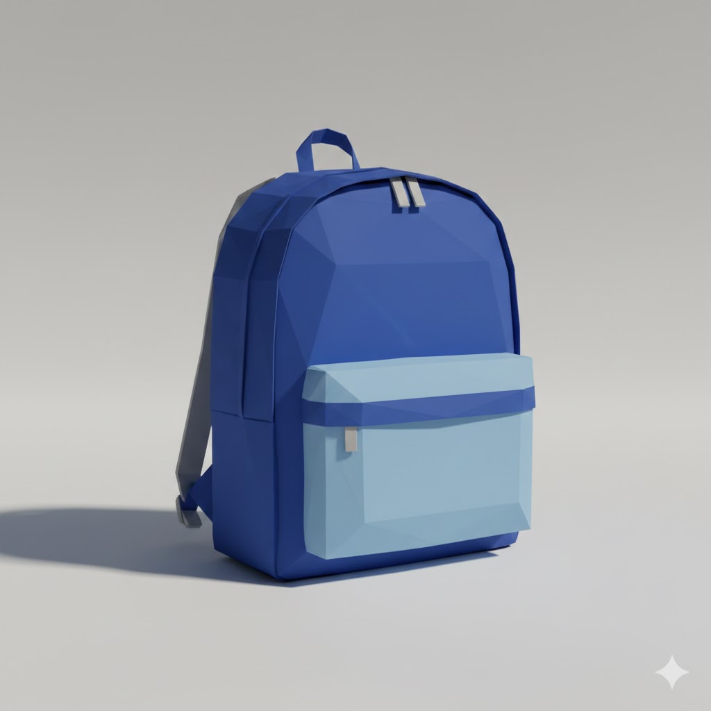 Low Poly Backpack