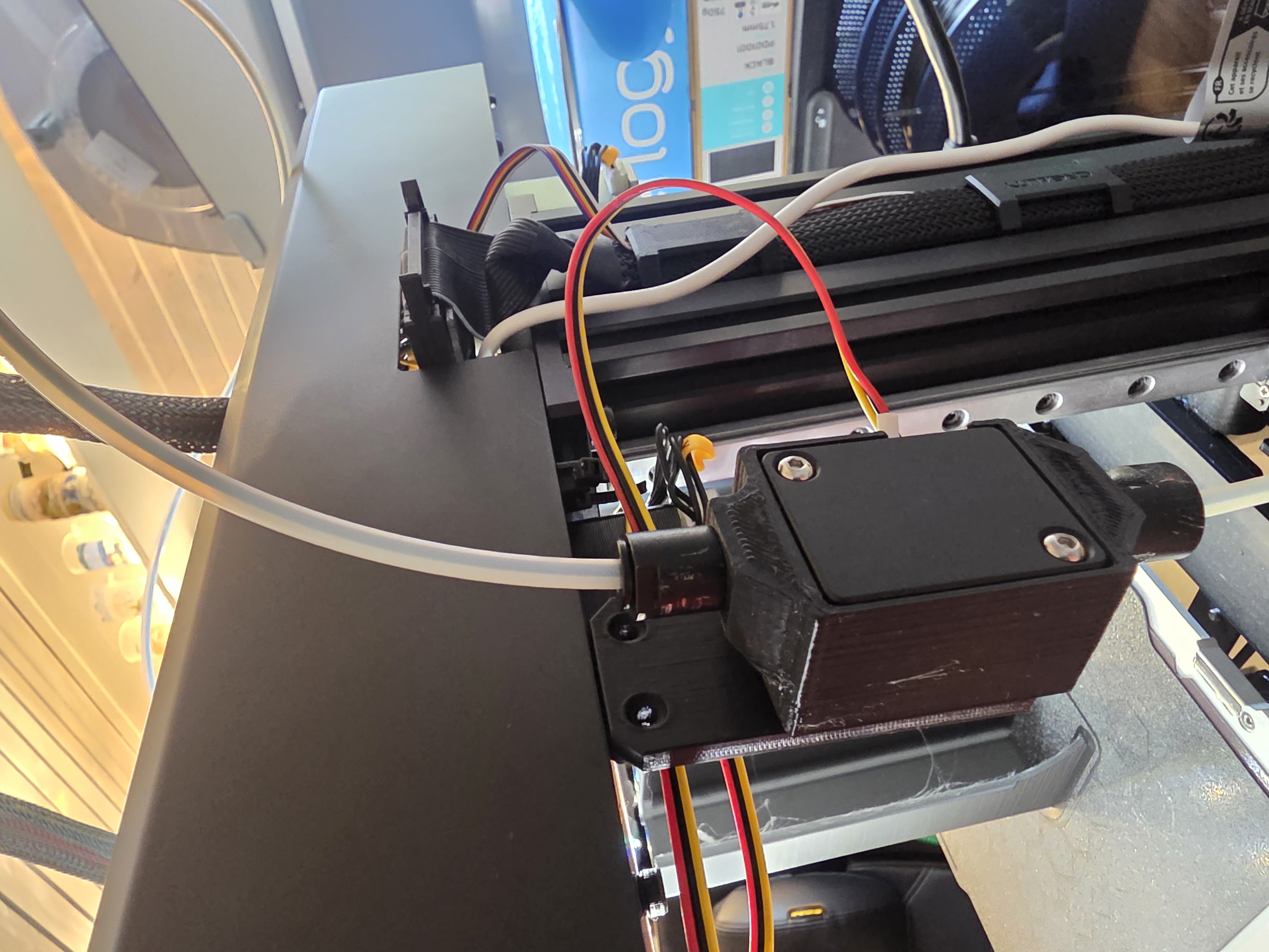 Ender 7 Fillament sensor Relocation bracket