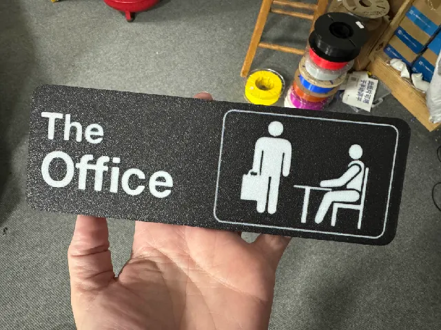 The Office Sign