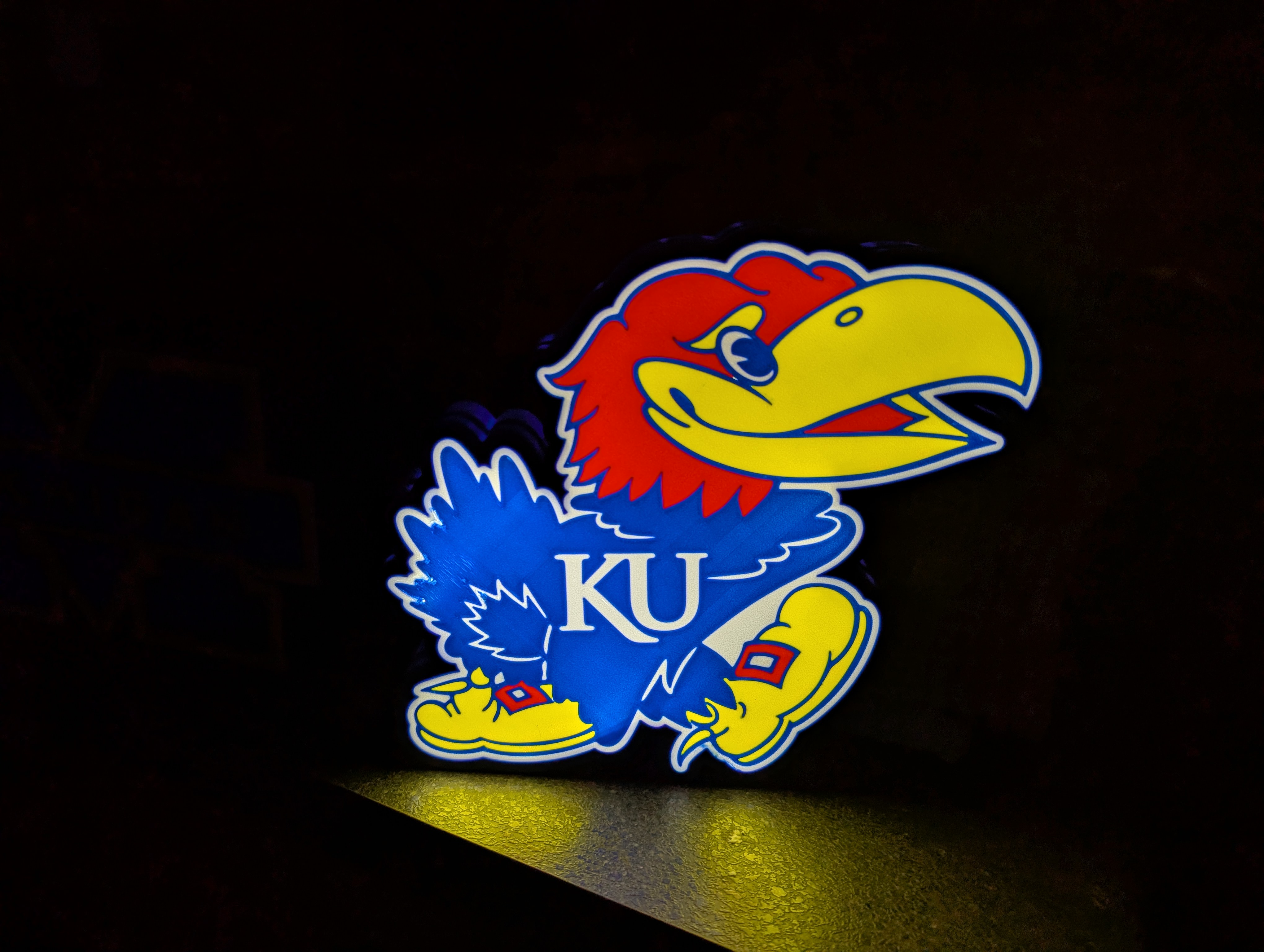 University of Kansas (KU) Jayhawks Lightbox