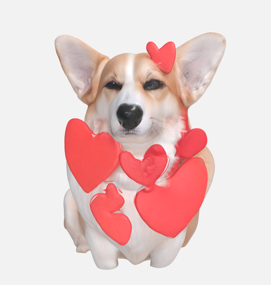 valentines dog