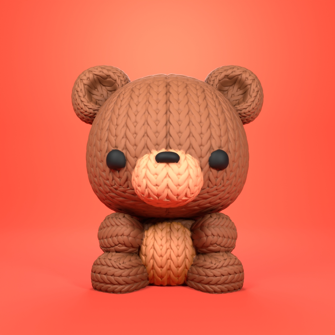 bear Knitted