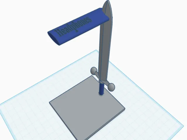 Headpdhone Stand - Sword 1