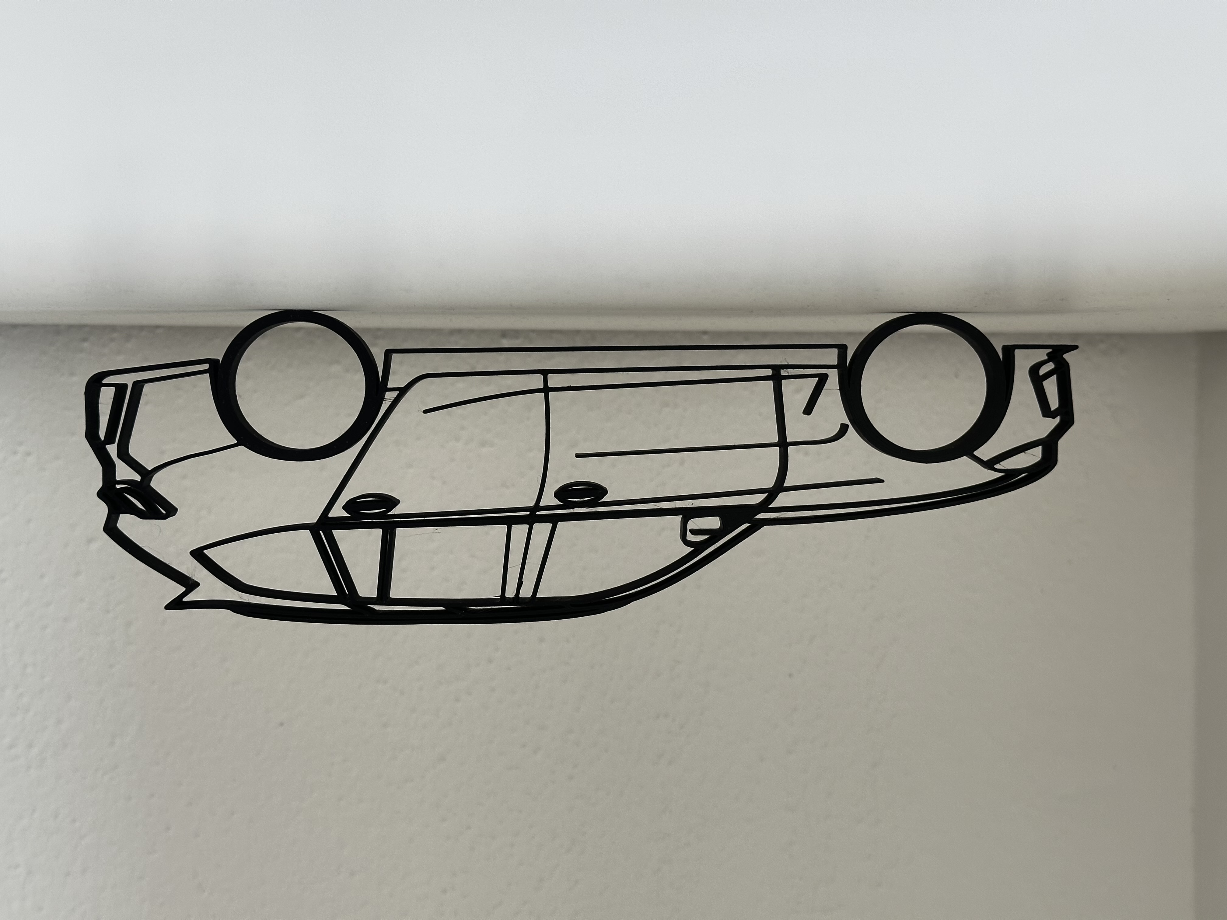 Silhouette BMW 3er Wallart (3 Series G21)