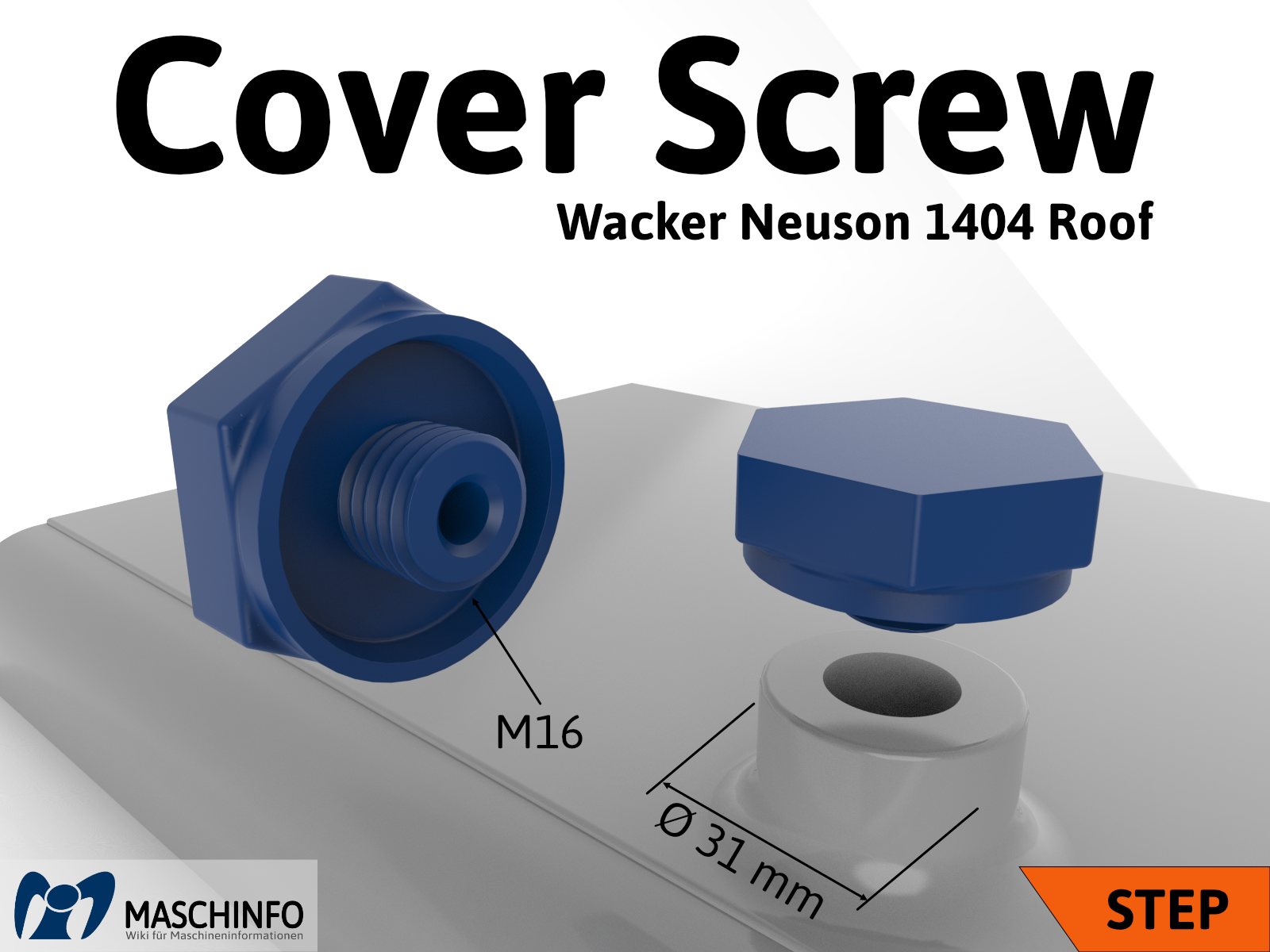 Cover Screw M16