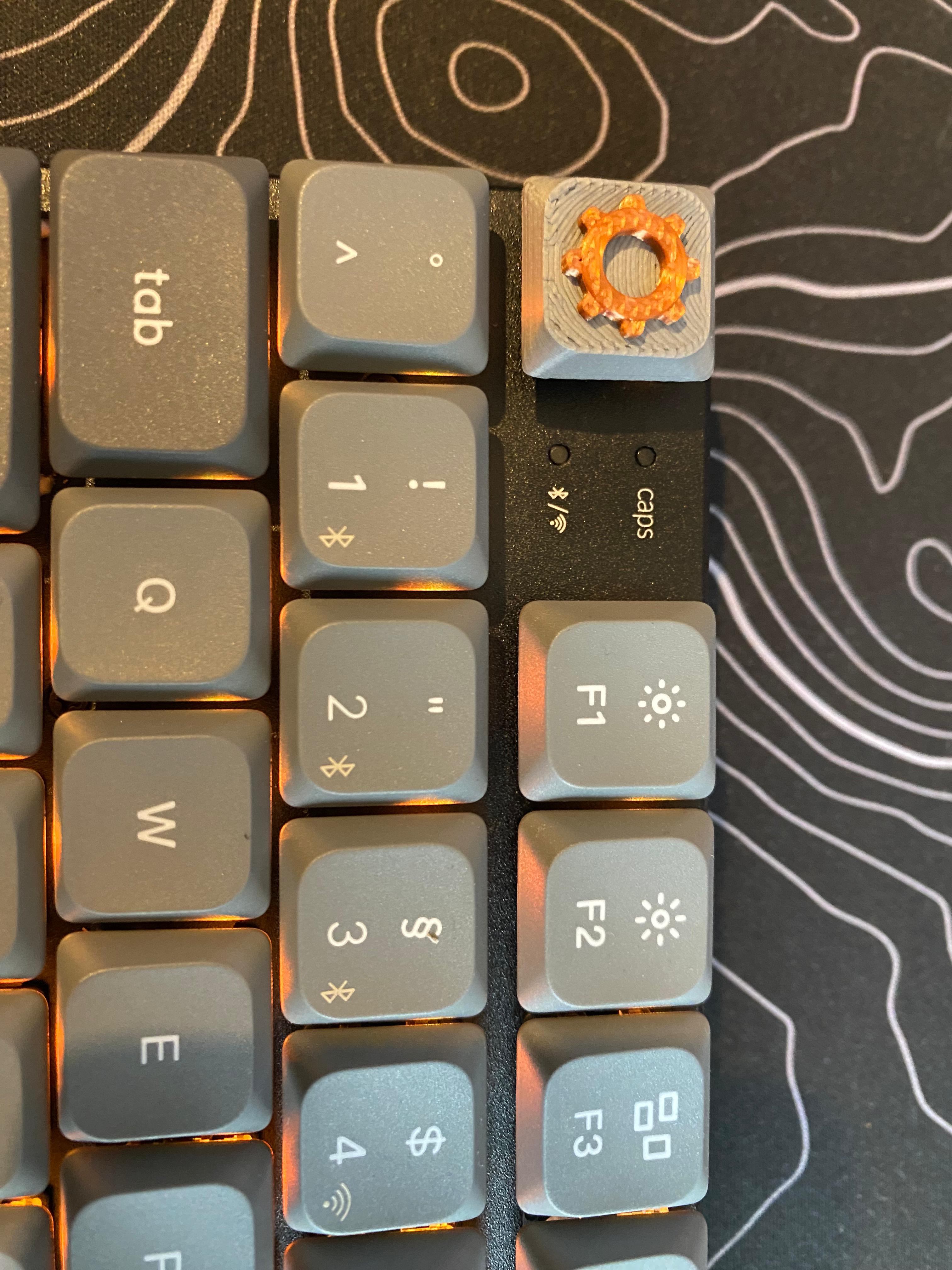 Low Profile Factorio Keycap (Gateron)