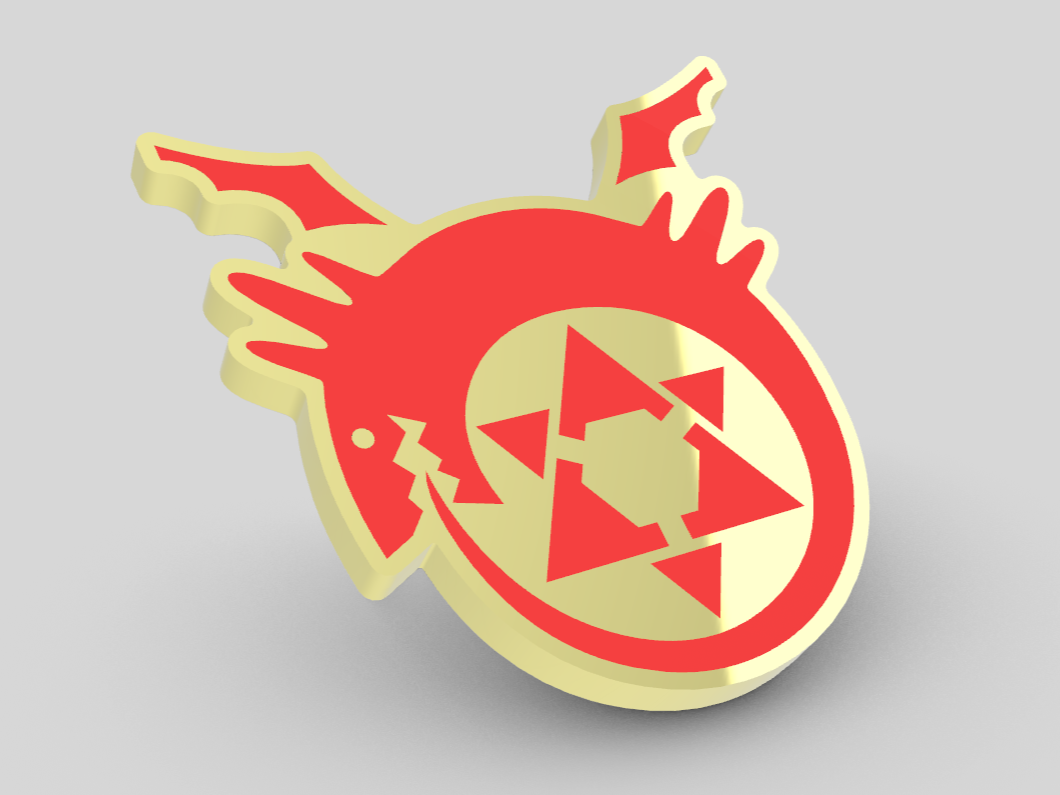 FMA Ouroboros Enamel Pin