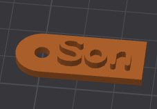 Daughter & Son Keychain — thumbnail 2