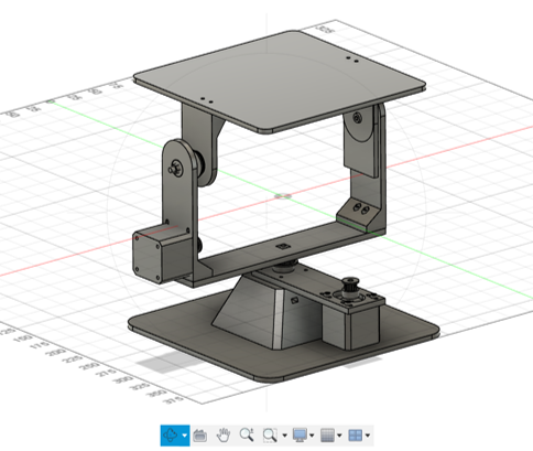 Pan Tilt Mount (Nema 17 Stepper Motor)
