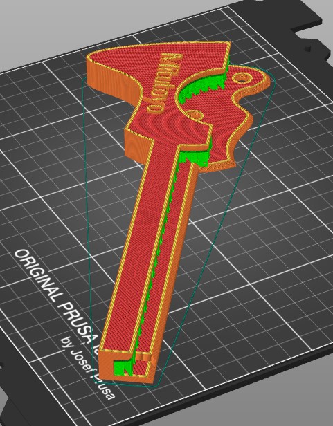 Wall holder / Sheath for Mitutoyo 530-312 Vernier Caliper — thumbnail 4