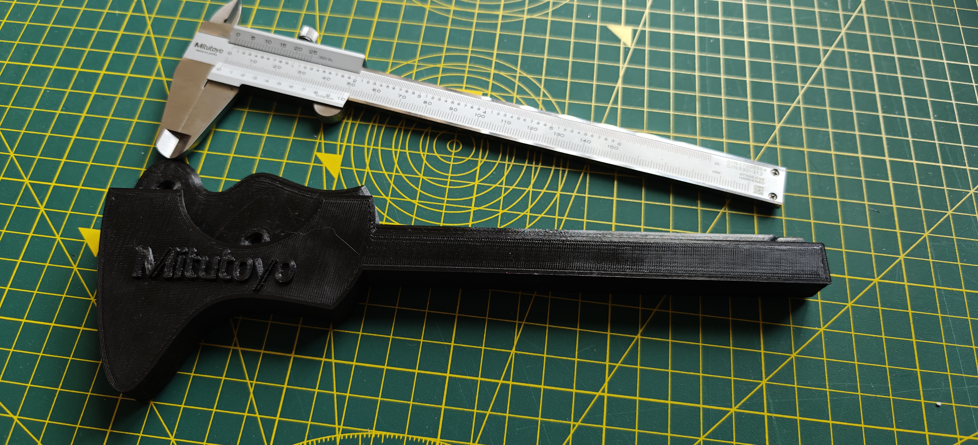 Wall holder / Sheath for Mitutoyo 530-312 Vernier Caliper — thumbnail 6