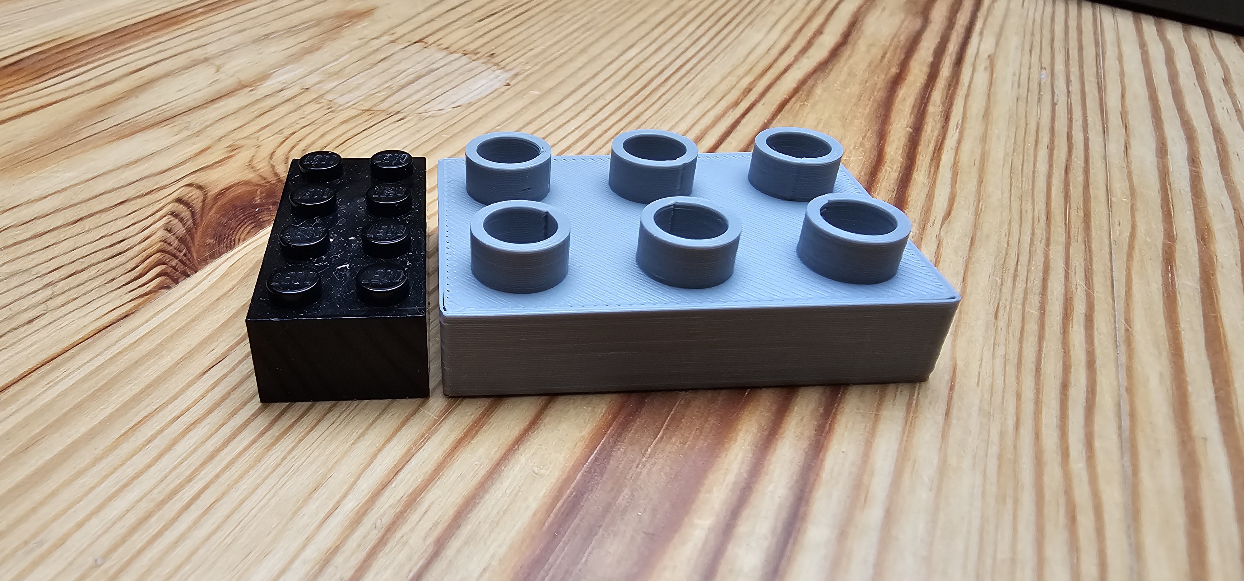 Lego Duplo kompatibler Stein 3 x 2 x 0,5 / Lego Duplo Compatible Brick 3 x 2 x 0.5