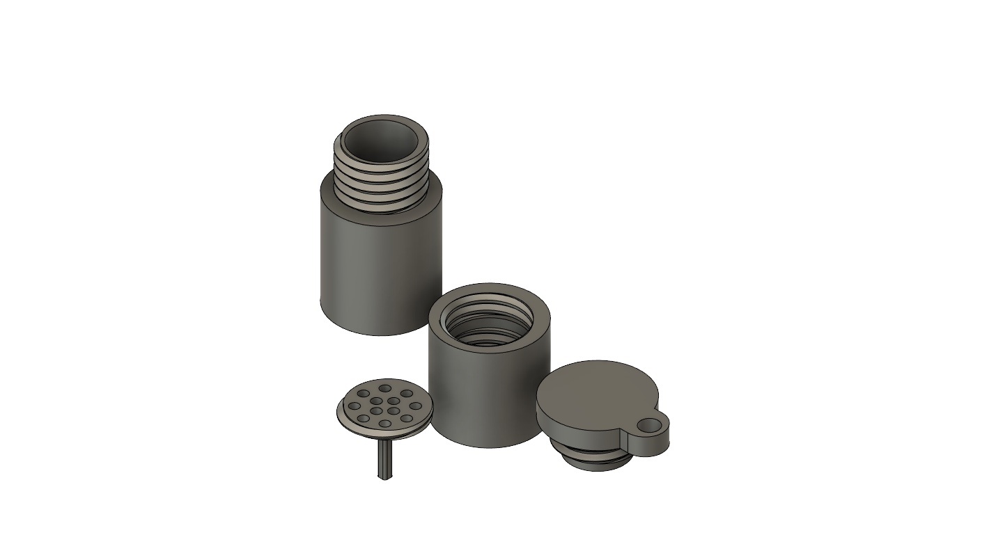 travel salt shaker (cestovní slánka)