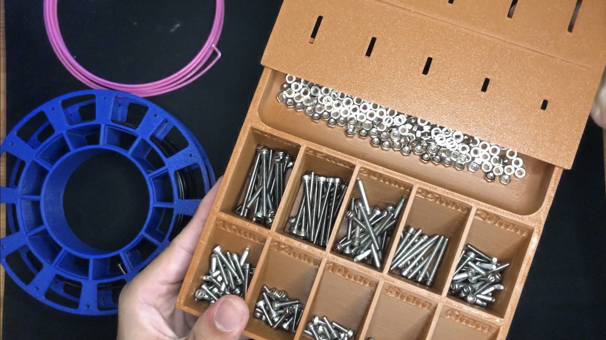Box for Assorted M3 Bolts V2