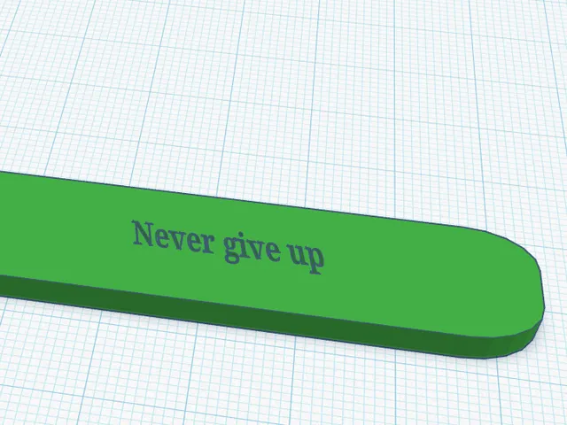 NEVER GIVE UP