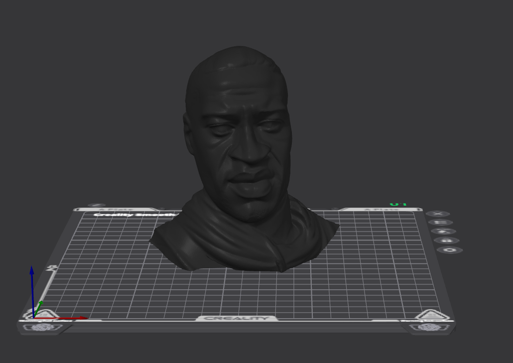 George Floyd Statue (AI)