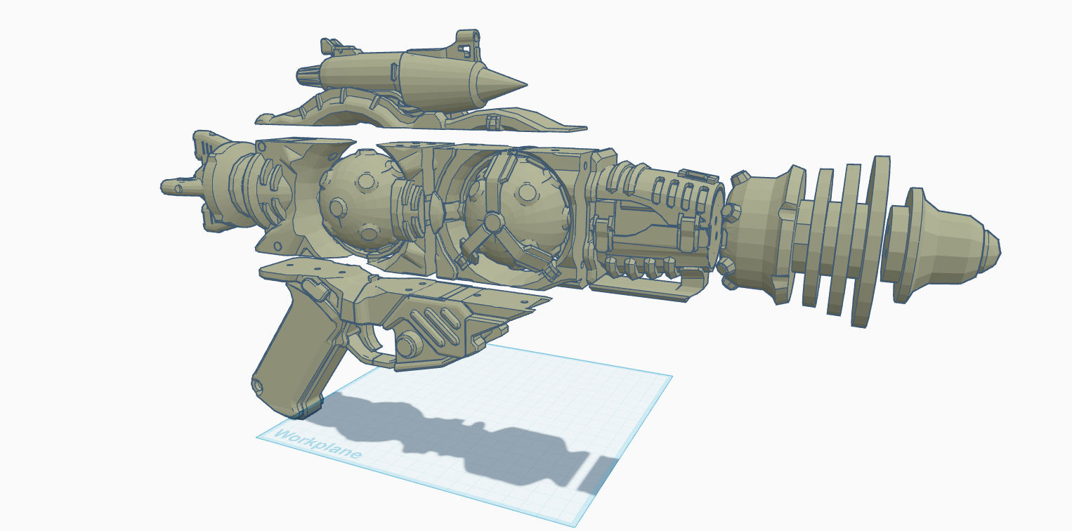 GKZ-45 MK3 Raygun - Rifle Model
