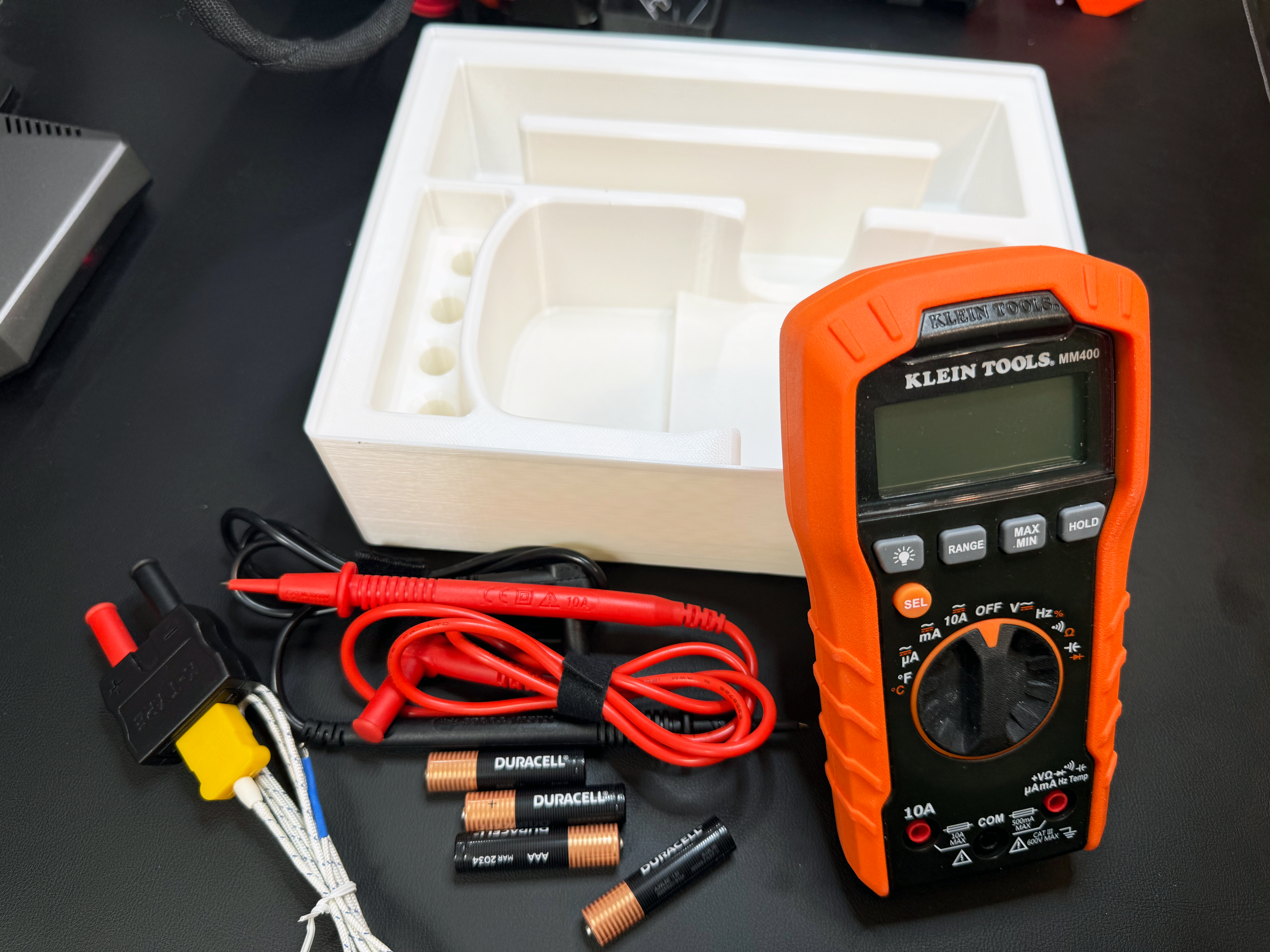 Miniatura 3 do modelo 3D Gridfinity Klein Tools Multimeter Holder