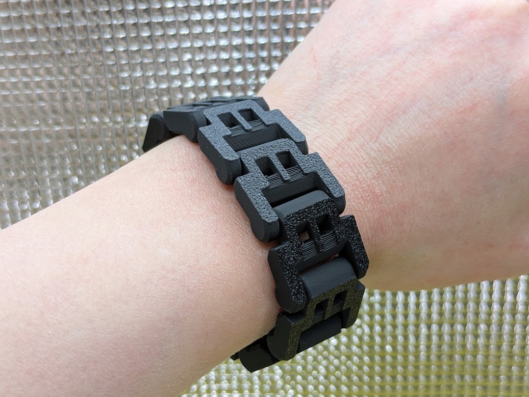 Miniatura 3 do modelo 3D Chain Link Bracelet