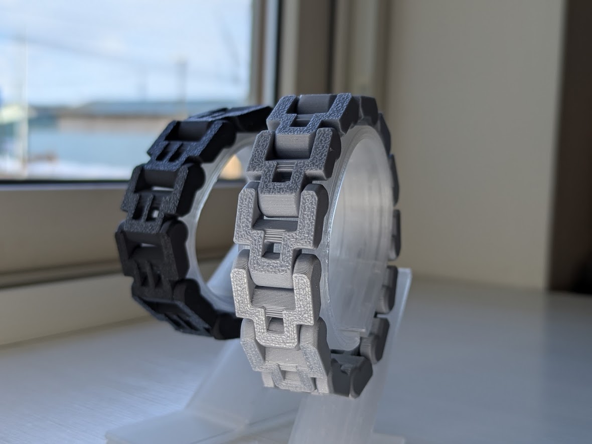 Miniatura 4 do modelo 3D Chain Link Bracelet