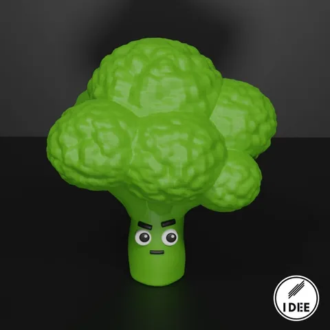 Cartoon Broccoli