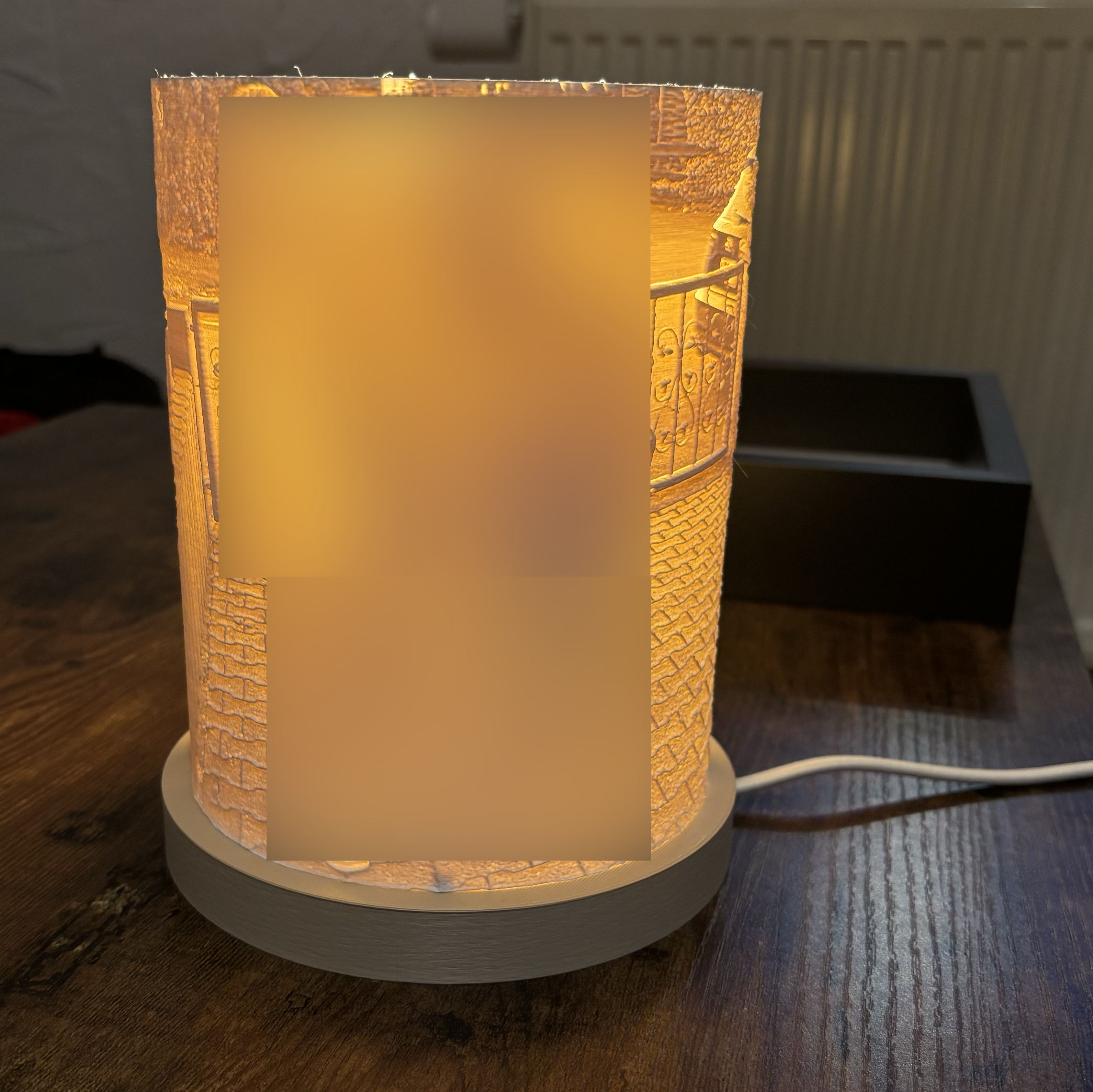 IKEA STRÅLA bulb socket stand for Lithophane Lamp