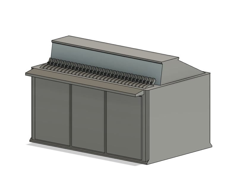 Westinghouse Style 'L' signal box power frame