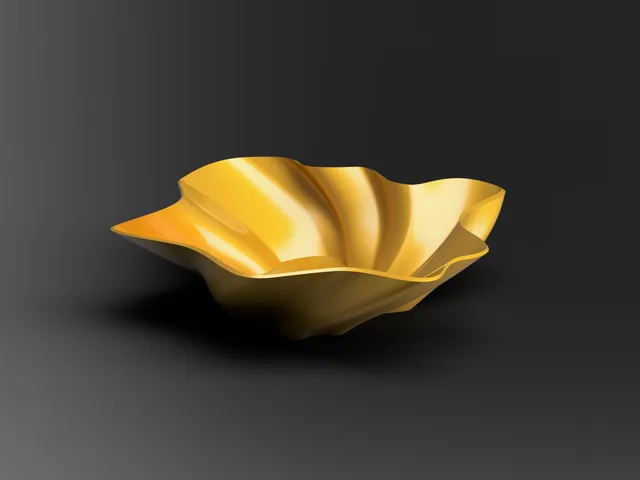 Luxe petal fruit bowl