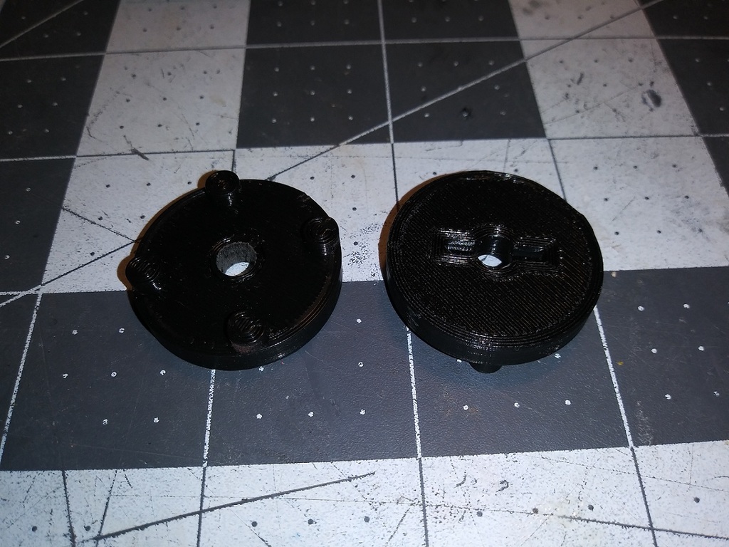 Kyosho Big Brute Corvette Double Dare Big Boss Wheel Hubs