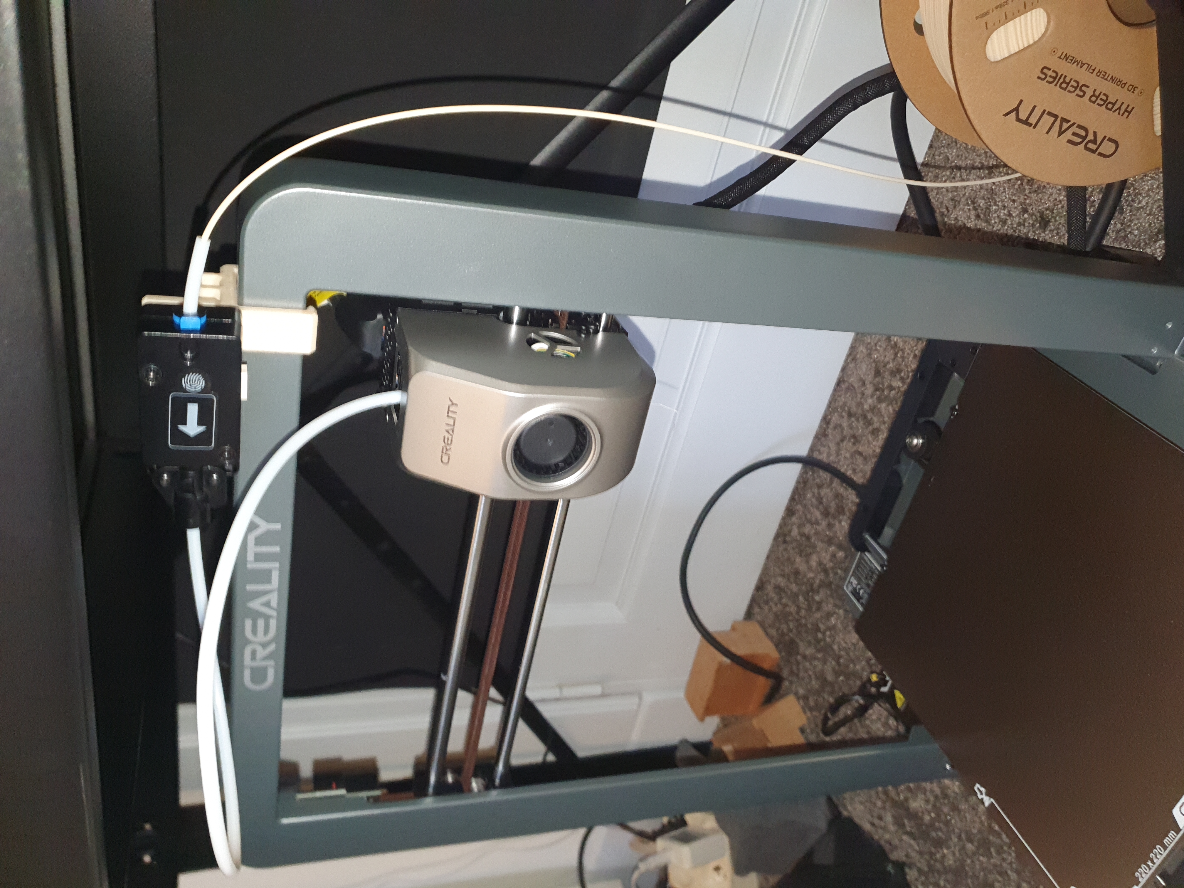 Ender 3 V3 sensor mount - filament runout sensor relocation