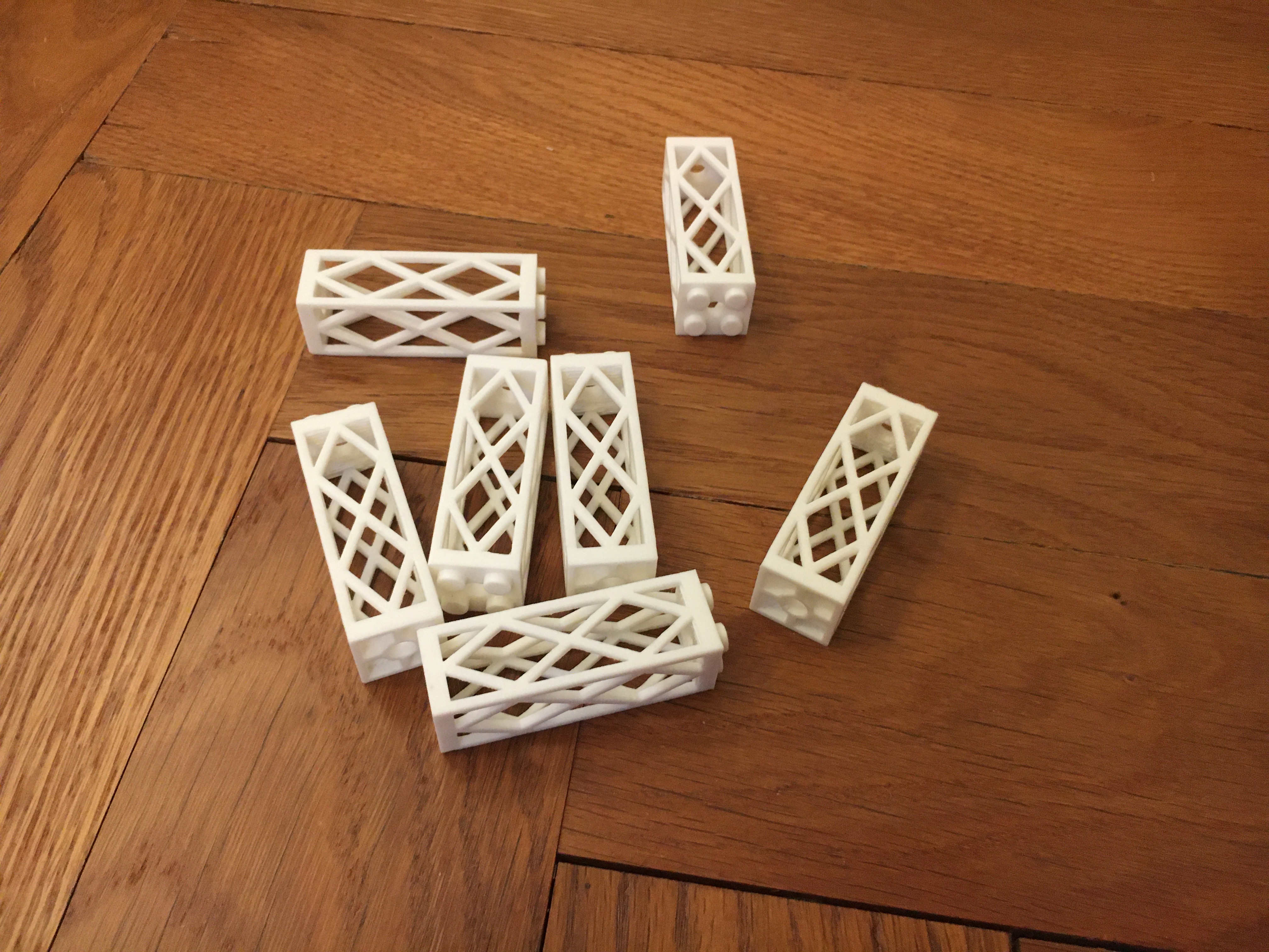 Support 2 x 2 x 5 Lattice Pillar