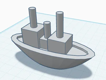 Simple Test boat
