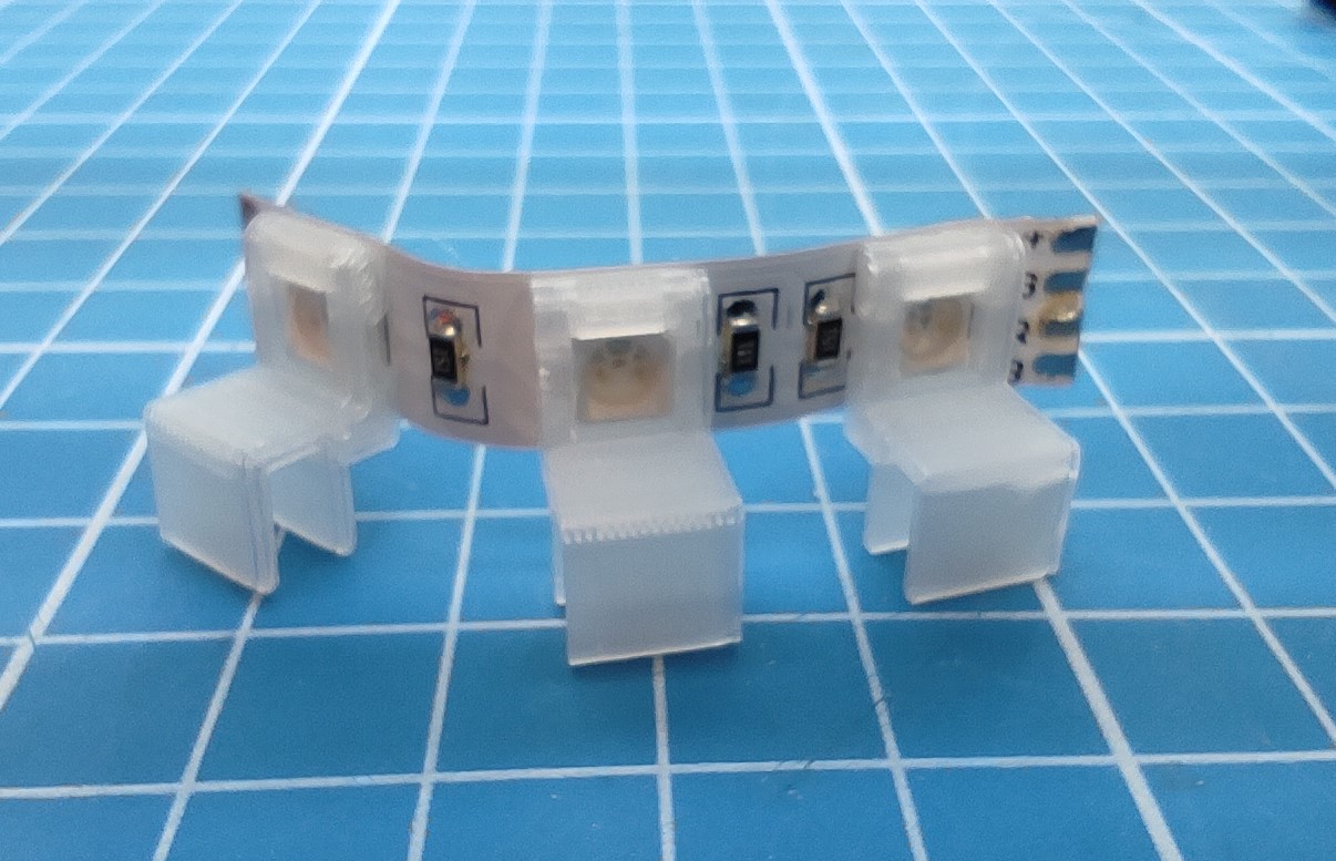 LED SMD5050 clamp 2.5mm for sheet