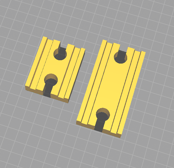 Brio Compatible Female-Female connector Track -50mm 80mm
