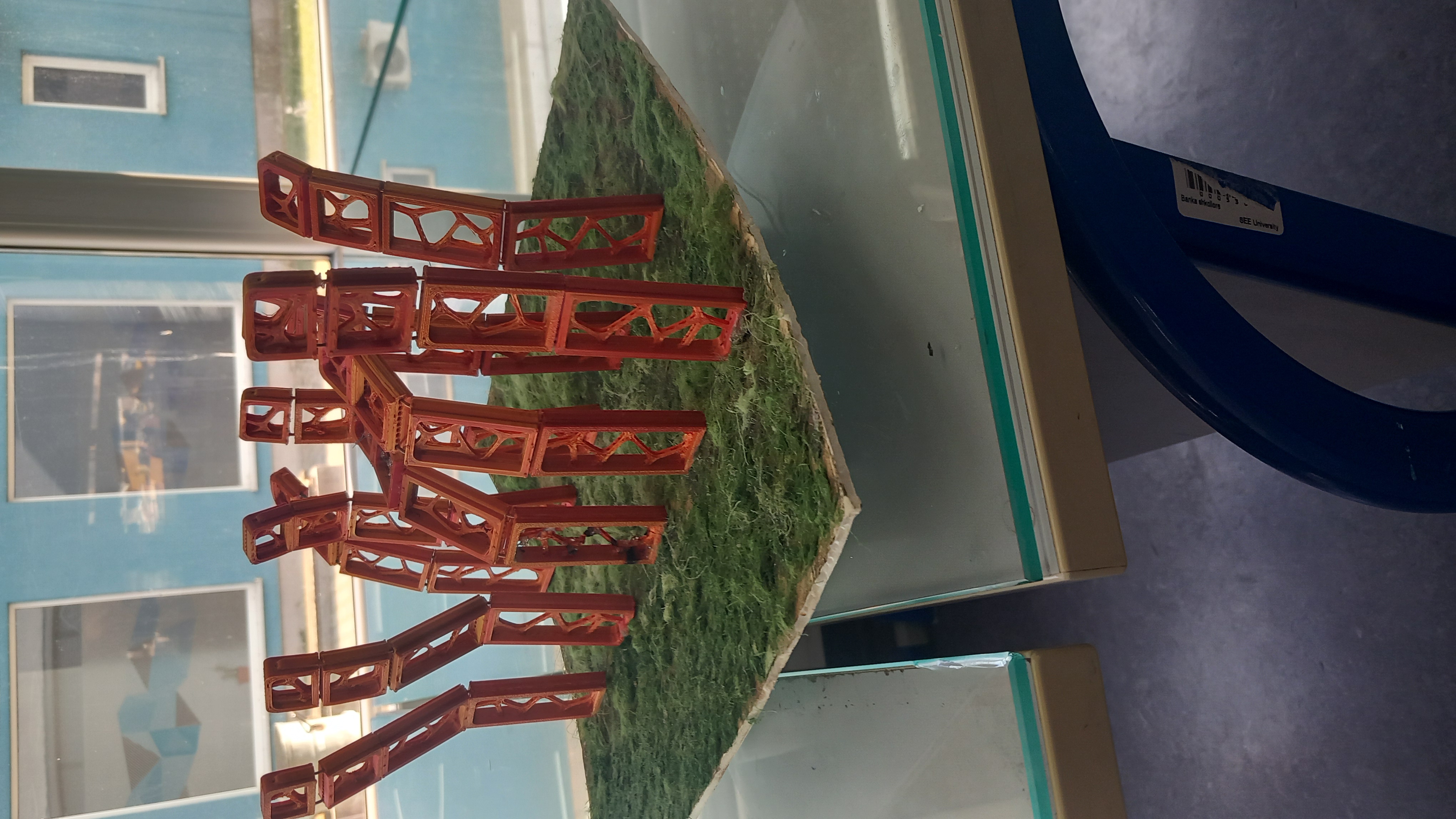 Dynamic Hand-Inspired Canopy (1:25 Scale Model)