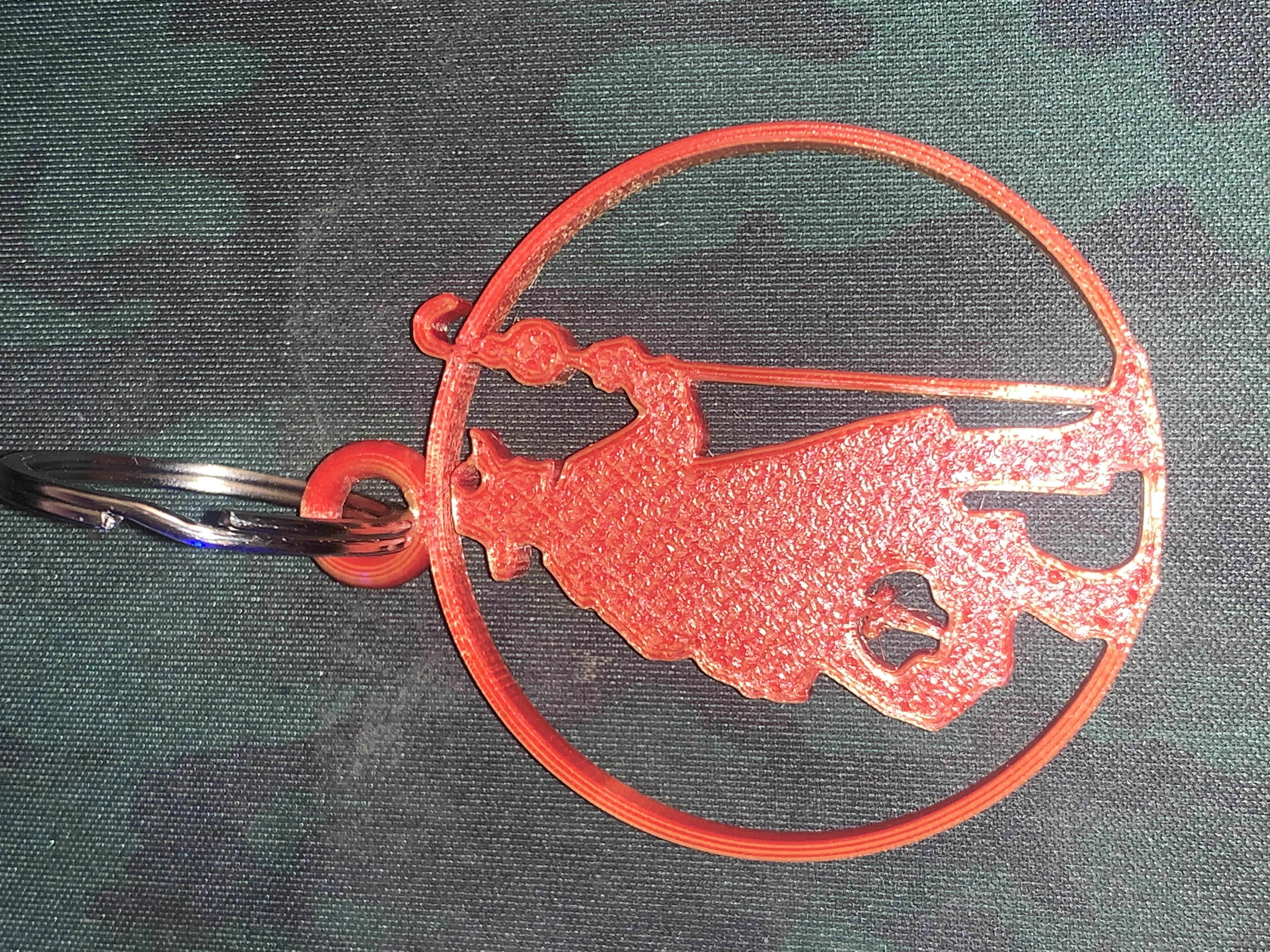 Pilgrim Keychain