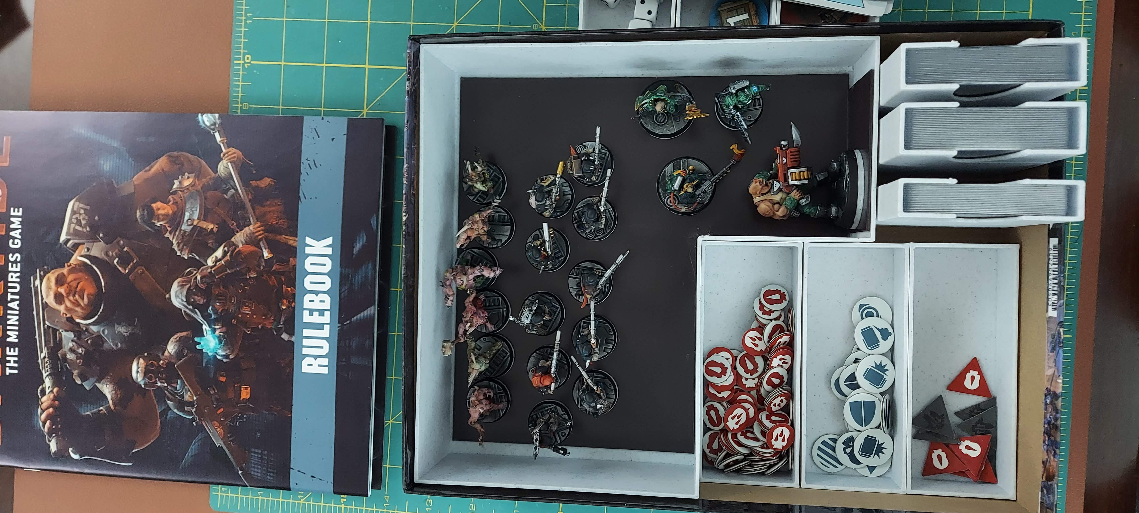 Storage Insert compatible with Darktide the Miniatures Game