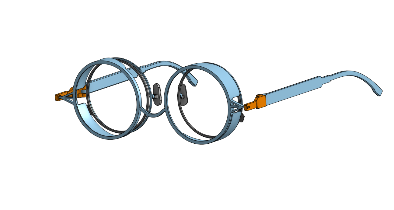 Adjustable polarizing sunglasses