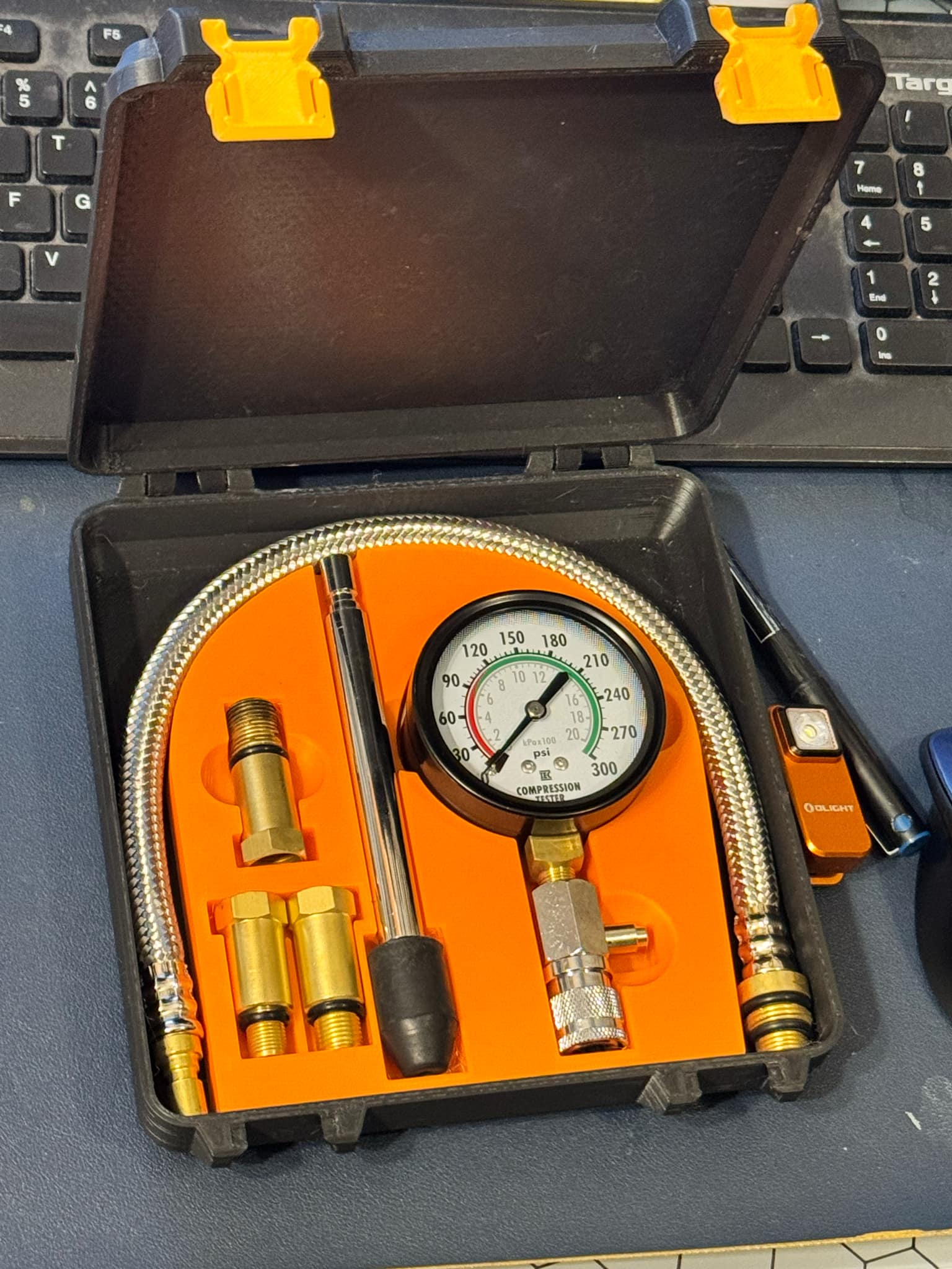Cylinder Compression Tester Kit Organizer V1