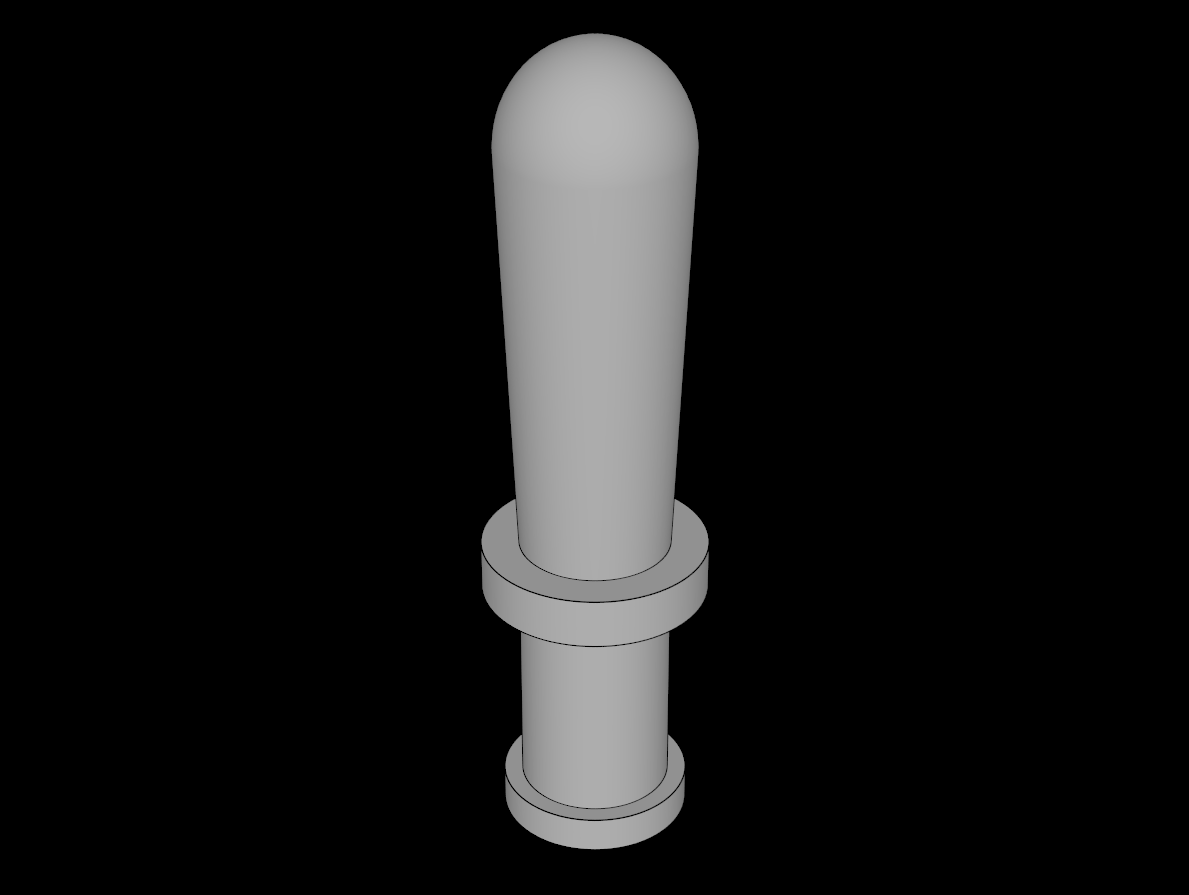 Lego Compatible (13790.dat) Minifig Weapon Billy Club