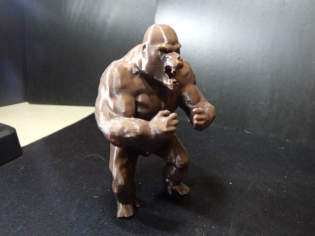 Gorilla standing up