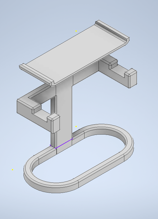 Miniatura 2 do modelo 3D Oculus Quest 2 stand
