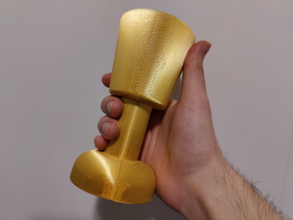 Scaled Up Lego Goblet