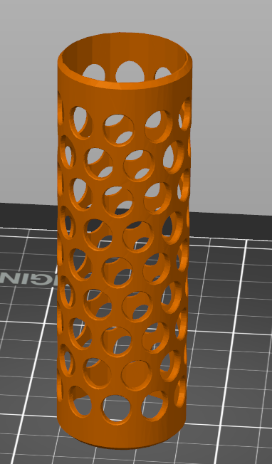 Silencer sleeve with with holes