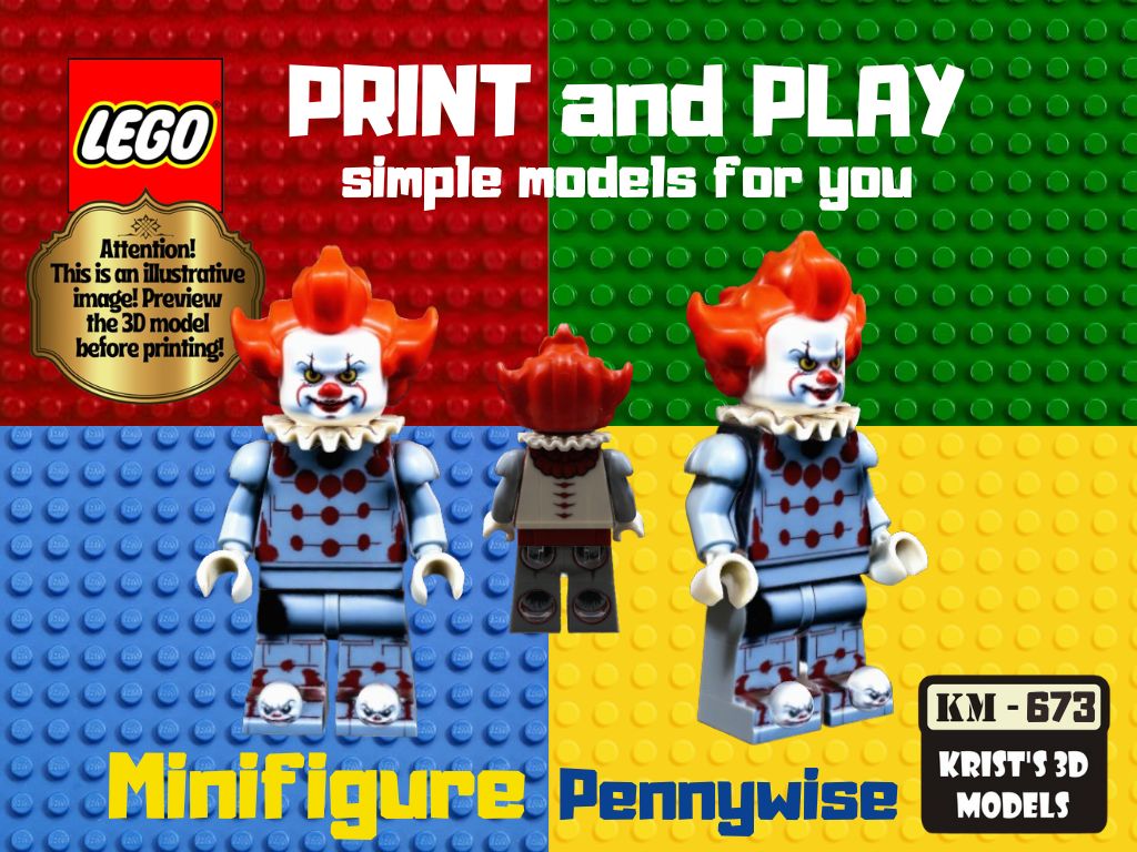 LEGO Pennywise minifig