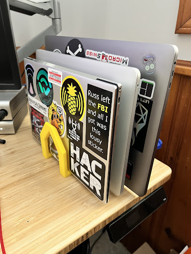 Triple Laptop Holder