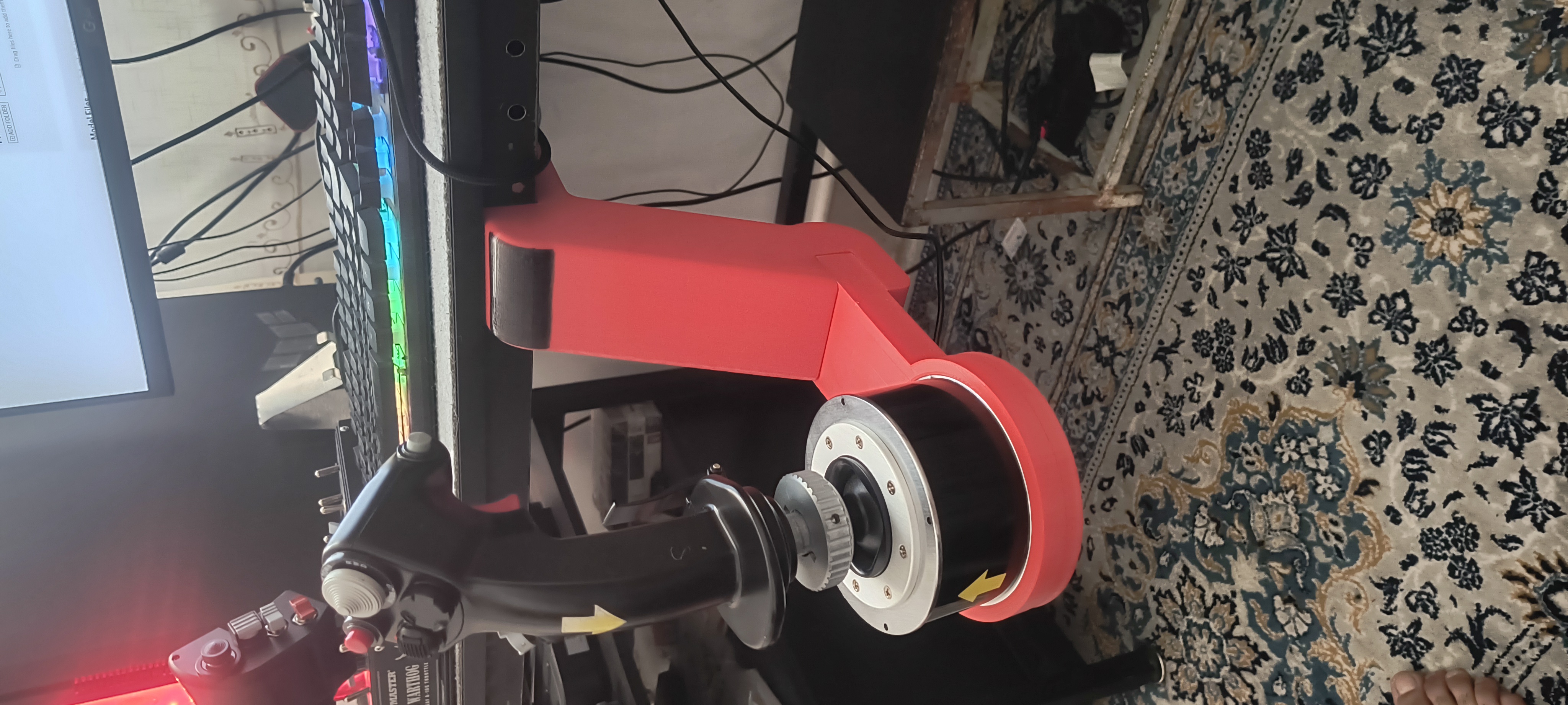 table stand thrustmaster hotas — miniatura 3
