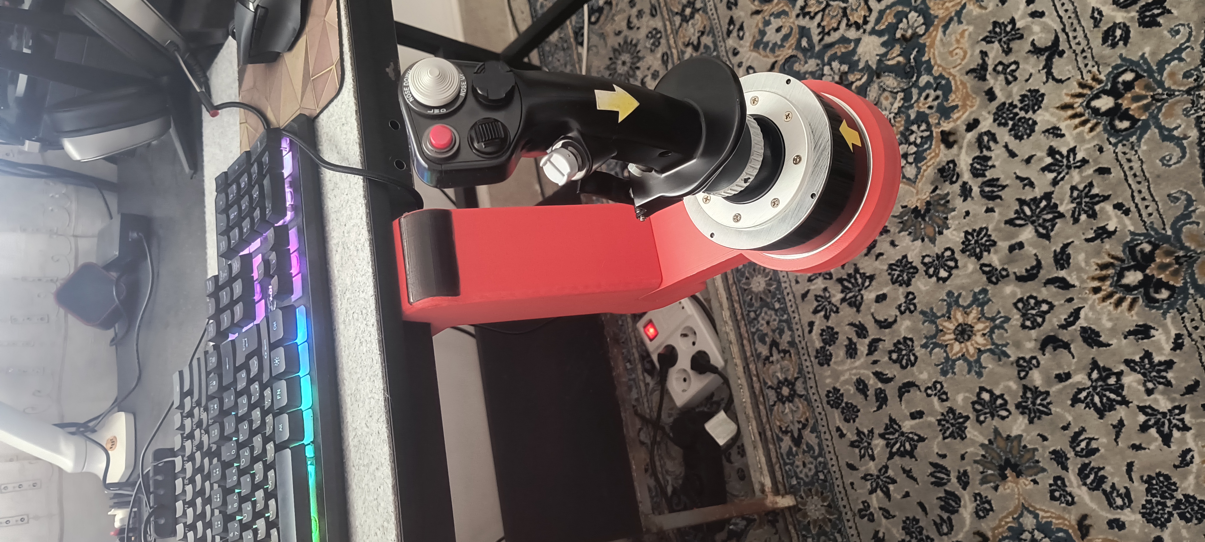 table stand thrustmaster hotas